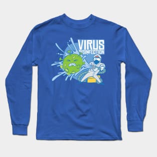 Virus Disinfection Long Sleeve T-Shirt